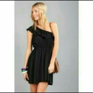 Cotton On▪️Black Single Sleeve Dress